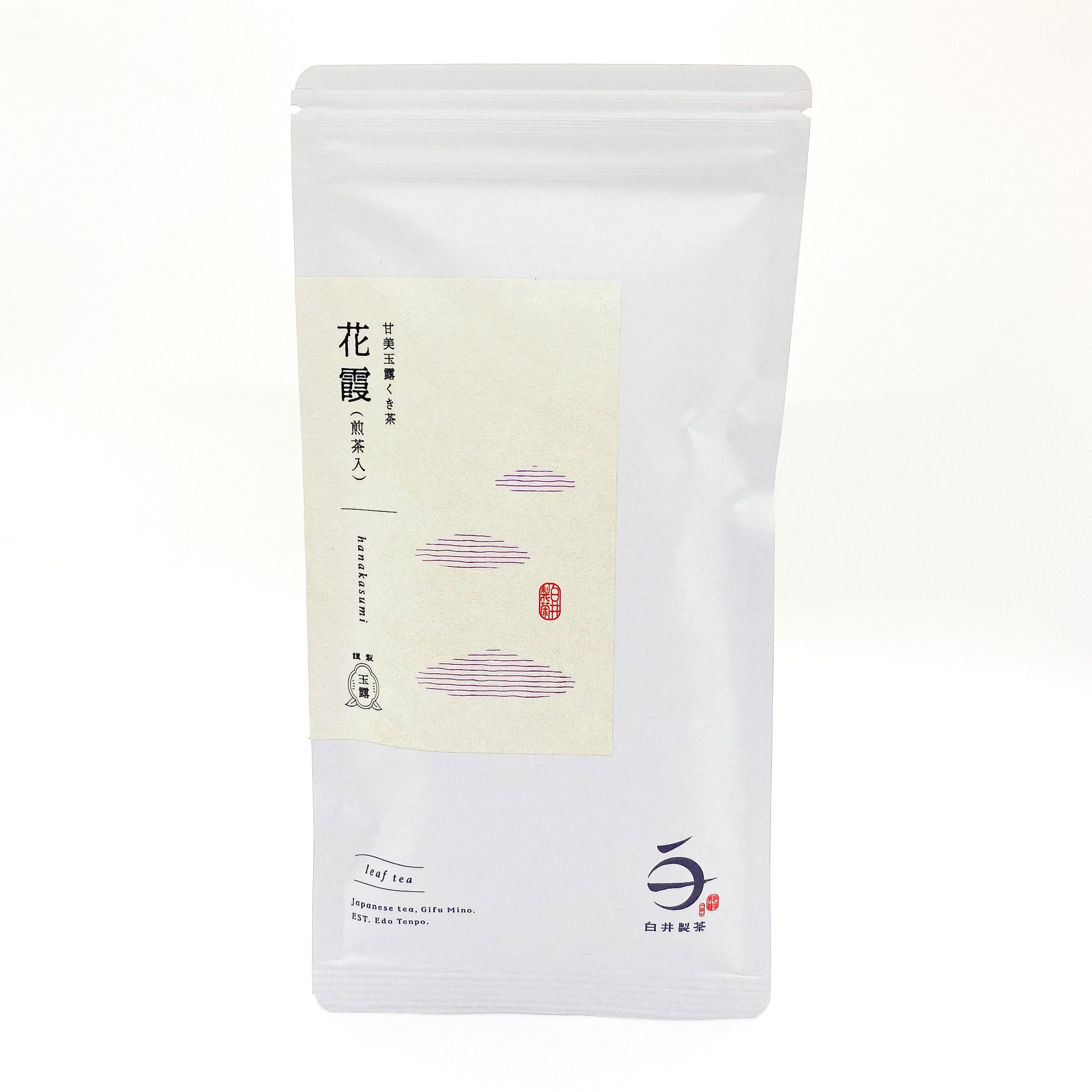 甘美玉露くき茶 「花霞」(煎茶入) – 白井製茶
